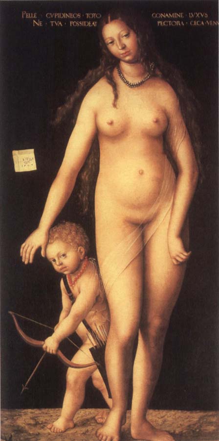 Lucas Cranach the Elder Venus and Cupid